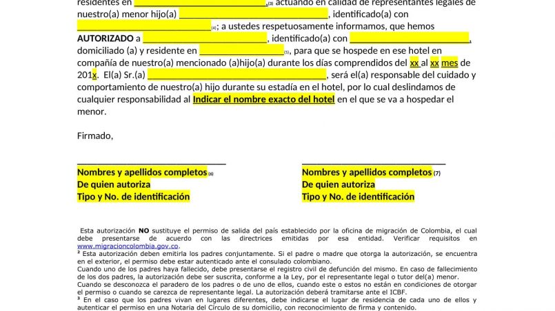 ¿qué es un contrato de hospedaje en colombia?